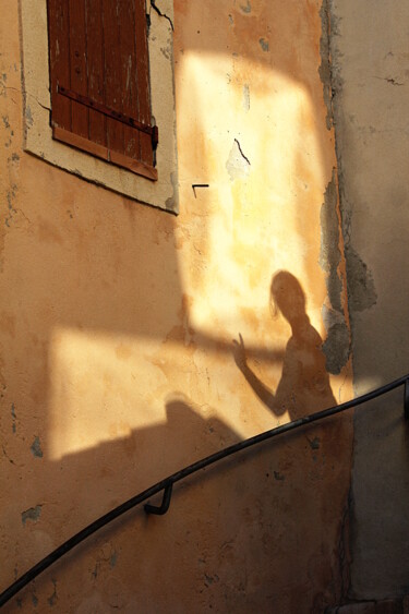 Fotografie getiteld "l'ombre de Mag" door Jean-Marie Virat, Origineel Kunstwerk, Digitale fotografie