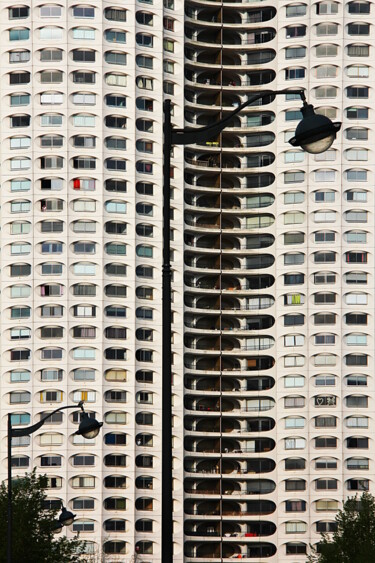 Фотография под названием "Façade, Rennes" - Jean-Marie Virat, Подлинное произведение искусства, Цифровая фотография