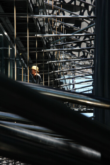 Fotografia intitulada "Mucem, Marseille" por Jean-Marie Virat, Obras de arte originais, Fotografia digital