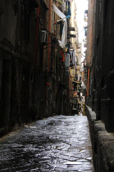 Fotografia intitolato "Rue, Naples" da Jean-Marie Virat, Opera d'arte originale, Fotografia digitale