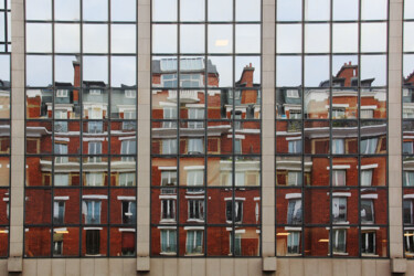 Fotografia intitolato "Rouge brique" da Jean-Marie Virat, Opera d'arte originale, Fotografia digitale