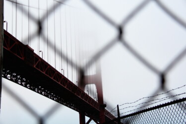 Photographie intitulée "Golden Gate Bridge…" par Jean-Marie Virat, Œuvre d'art originale, Photographie numérique