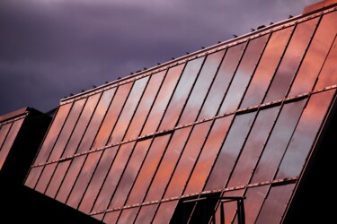 Photographie intitulée "ciel rouge" par Jean-Marie Virat, Œuvre d'art originale, Photographie numérique