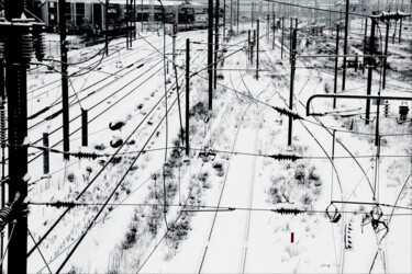 Photographie intitulée "partir à l'est" par Jean-Marie Virat, Œuvre d'art originale, Photographie numérique