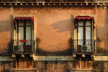 Photography titled "ombres, balcons & c…" by Jean-Marie Virat, Original Artwork, Digital Photography