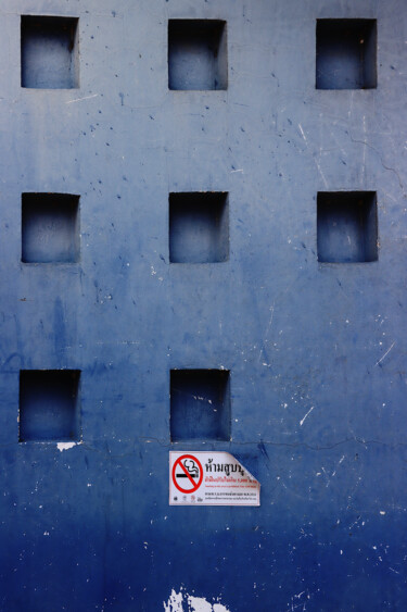 Photographie intitulée "défense de fumer" par Jean-Marie Virat, Œuvre d'art originale, Photographie numérique