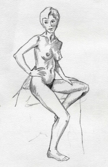 Drawing titled "007.jpg" by Jean Gaborieau, Original Artwork