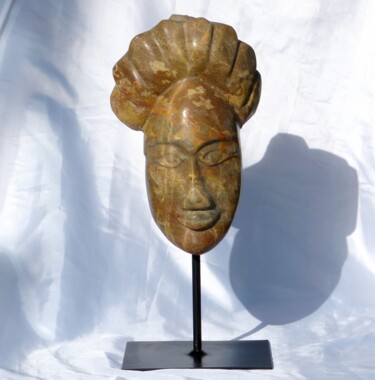 Sculptuur getiteld "French Marble Human…" door Jean-Michel Garino, Origineel Kunstwerk, Steen
