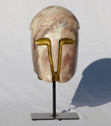 Escultura intitulada "French Marble - Gre…" por Jean-Michel Garino, Obras de arte originais, Pedra