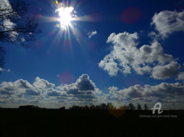 Photographie intitulée "Contre jour nuageux" par Jean-Michel Liewig, Œuvre d'art originale