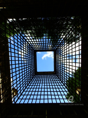 Photography titled "Ciel quadrillé" by Jean-Michel Liewig, Original Artwork, Non Manipulated Photography