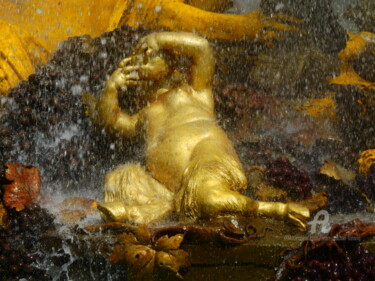 Fotografia intitulada "D'eau et d'or" por Jean-Michel Liewig, Obras de arte originais, Fotografia Não Manipulada