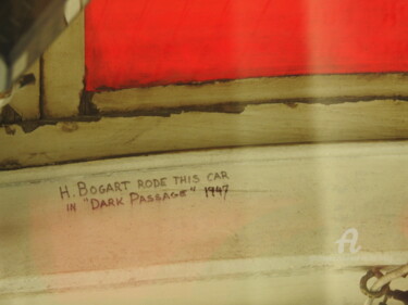Fotografia intitulada "Humphrey Bogart l'a…" por Jean-Michel Liewig, Obras de arte originais, Fotografia Não Manipulada