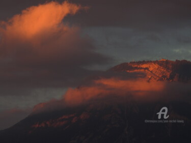 Photography titled "Mont Revard dans la…" by Jean-Michel Liewig, Original Artwork, Non Manipulated Photography