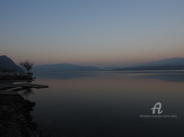 Photography titled "Reflets sur le lac…" by Jean-Michel Liewig, Original Artwork, Non Manipulated Photography