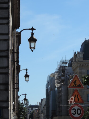 Photographie intitulée "Candélabres à Paris" par Jean-Michel Liewig, Œuvre d'art originale