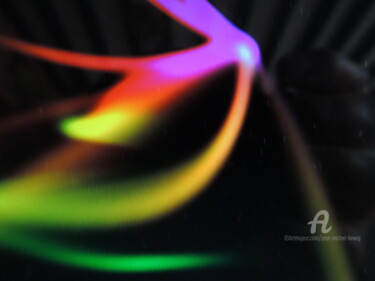 Photography titled "Luminescence 1" by Jean-Michel Liewig, Original Artwork, Light Painting