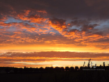 Photographie intitulée "Coucher de soleil 2" par Jean-Michel Liewig, Œuvre d'art originale