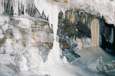 Photography titled "Stalagmite rencontr…" by Jean-Michel Liewig, Original Artwork