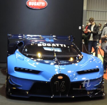 Photography titled "Bugatti Vision Gran…" by Jean-Michel Liewig, Original Artwork