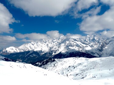 Photographie intitulée "Hiver montagneux" par Jean-Michel Liewig, Œuvre d'art originale