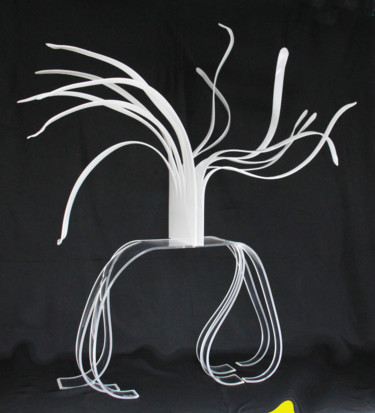 Sculpture intitulée "Projection éruptive" par Jean Michel Sabelle, Œuvre d'art originale, Résine