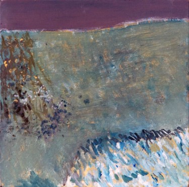 Peinture intitulée "paysage-2014-format…" par Jean-Noël Bouet, Œuvre d'art originale, Acrylique