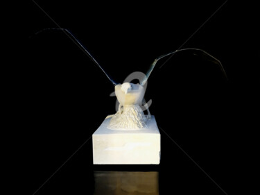 Sculpture intitulée "L'envol" par Jean Noël Gilabert, Œuvre d'art originale