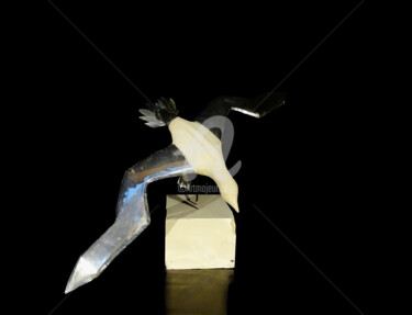 Sculpture intitulée "Submersion" par Jean Noël Gilabert, Œuvre d'art originale