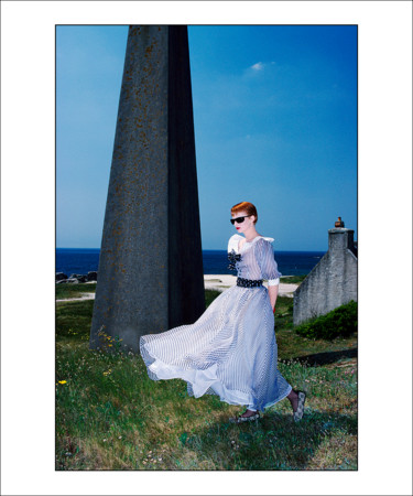 Pour Madame Figaro. Фотография под названием "Pour Madame Figaro." - Jean-Noël L'Harmeroult, Подлинное произведение искусства, Пленочная фотогра…
