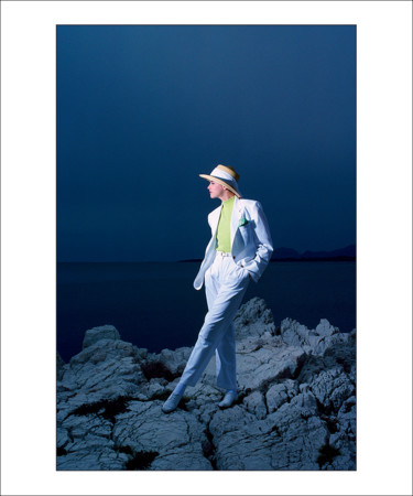 Mode à l'Hôtel Éden Roc d'Antibes pour Marie-Claire Italien. Фотография под названием "Mode à l'Hôtel Éden…" - Jean-Noël L'Harmeroult, Подлинное произведение искусства, Пленочная фотогр…