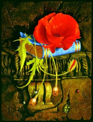 Peinture intitulée "pavodream's" par Jean-Noël Riou, Œuvre d'art originale, Huile