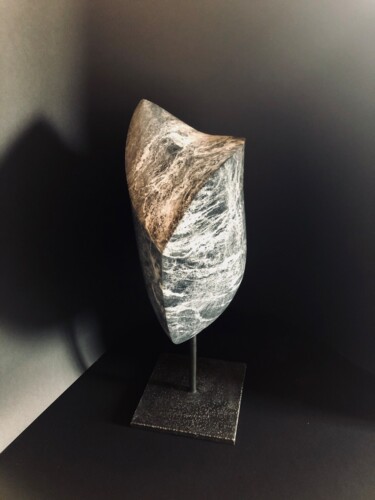 Escultura intitulada "Accent Circonflexe" por Jean-Paul Baudry, Obras de arte originais, Pedra
