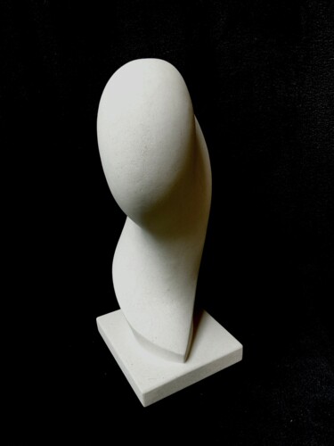 Sculpture titled "Maria La Douce" by Jean-Paul Baudry, Original Artwork, Stone
