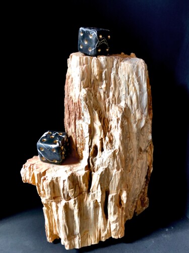 Escultura titulada "Récolte de Mère Ter…" por Jean-Paul Baudry, Obra de arte original, Piedra