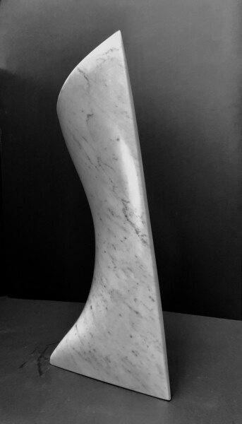 Sculpture titled "Ancre Marine" by Jean-Paul Baudry, Original Artwork, Stone