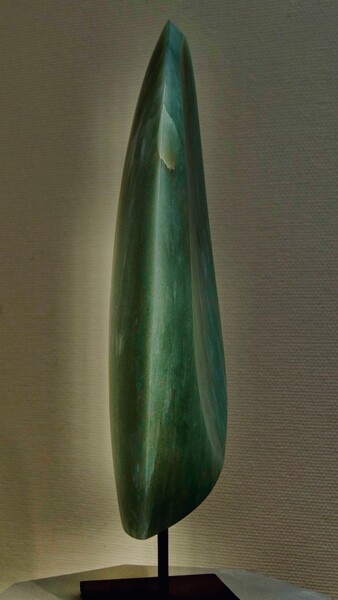 Sculpture titled "LIGNE ESPRIT D'EAU" by Jean-Paul Baudry, Original Artwork, Stone
