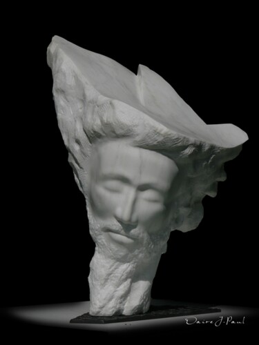 Skulptur mit dem Titel "Christ" von Jean-Paul Daire, Original-Kunstwerk