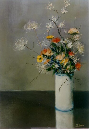 Peinture intitulée "Bouquet" par Jean Paul Ferron, Œuvre d'art originale