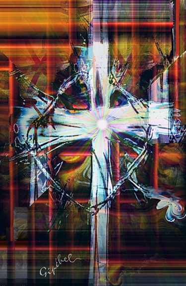 Artes digitais intitulada "Resurrection 2" por Gipéhel, Obras de arte originais, Trabalho Digital 2D