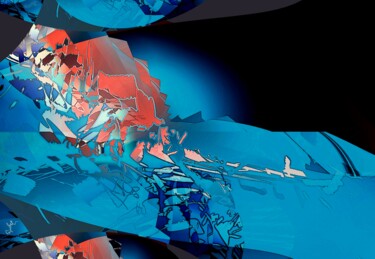 Digital Arts με τίτλο "La Nuit Polaire" από Gipéhel, Αυθεντικά έργα τέχνης, 2D ψηφιακή εργασία