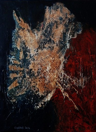 Peinture intitulée "Eclats" par Gipéhel, Œuvre d'art originale, Acrylique