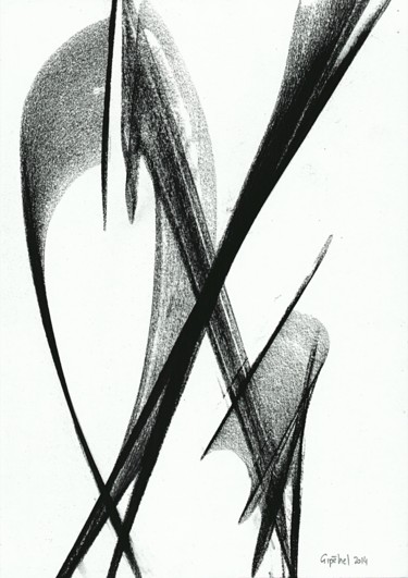 Zeichnungen mit dem Titel "Accord-02 - Earl Hi…" von Gipéhel, Original-Kunstwerk, Kohle