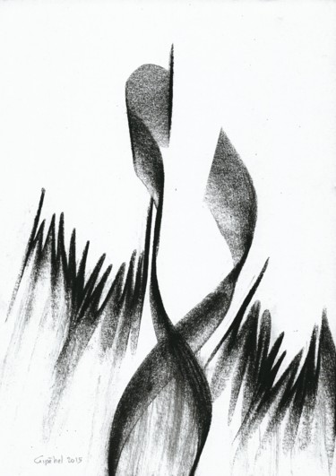 Drawing titled "Accord-05 - Erroll…" by Gipéhel, Original Artwork, Charcoal