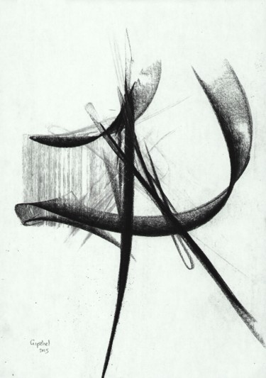 Drawing titled "Accord-06 - Ahmad J…" by Gipéhel, Original Artwork, Charcoal
