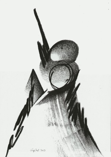 Drawing titled "Solo-03 - Lee Morga…" by Gipéhel, Original Artwork, Charcoal