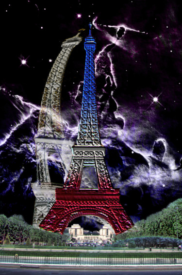 Photographie intitulée "125-tour-eiffel-2b.…" par Jean-Paul Martin, Œuvre d'art originale