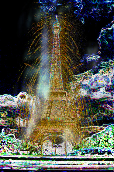 Photographie intitulée "125-tour-eiffel-3b.…" par Jean-Paul Martin, Œuvre d'art originale