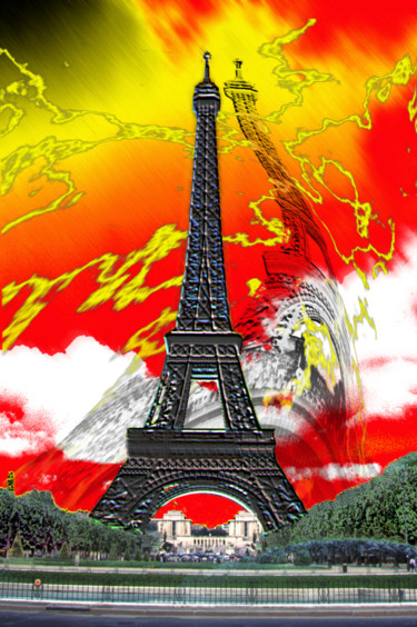 Photography titled "125-tour-eiffel-cop…" by Jean-Paul Martin, Original Artwork