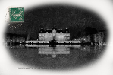 Digital Arts titled "château de Maisons-…" by Jean-Paul Martin, Original Artwork, Photo Montage